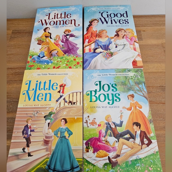 THE LITTLE WOMEN Book Box Set by Louisa May Alcott Like New - Picture 5 of 6
